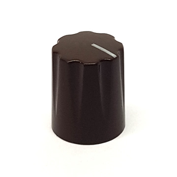 Davies 1900h Style Knob - Brown - Click Image to Close